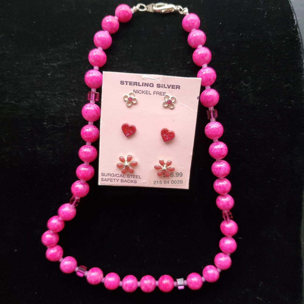 New Little Girls Sterling Silver Jewelry Collectio
